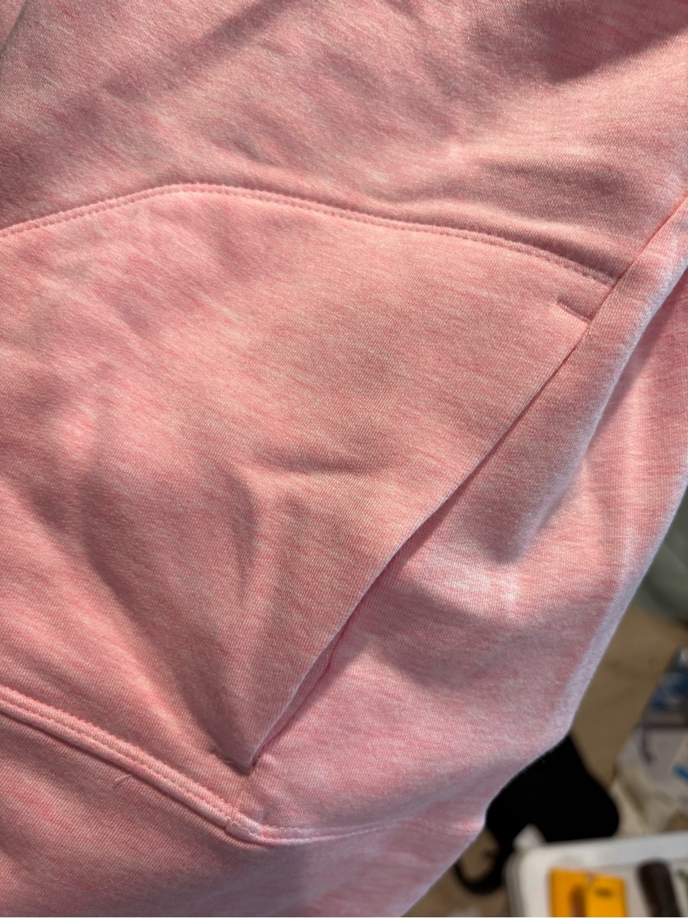 Vineyard Vines Flamingo Heather Pink Popover Hoodie - Picture 3 of 5